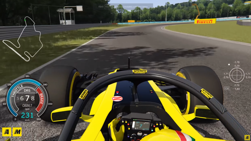 F1, GP Ungheria 2018: un giro all&#039;Hungaroring sul simulatore Assetto Corsa [Video]