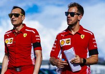 GP Ungheria 2018, Ferrari: segno di lutto per Marchionne sulle Rosse
