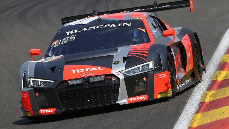 24 Ore di SPA 2018. Audi in pole con Vanthoor