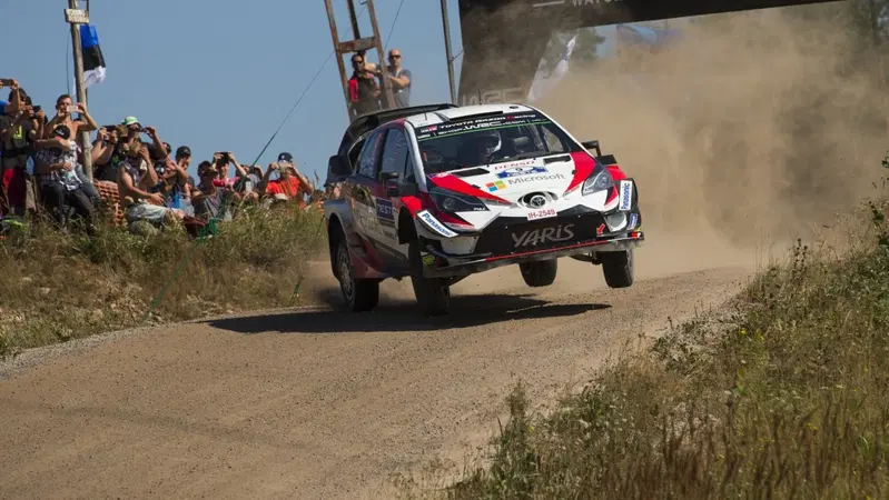 WRC18 Finlandia. Day 2: Tanak, Toyota