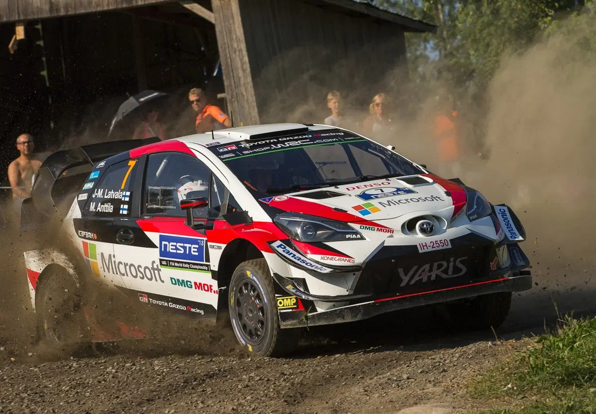 WRC18 Finlandia. Toyota e il programma Spettacolo al Rally (5)