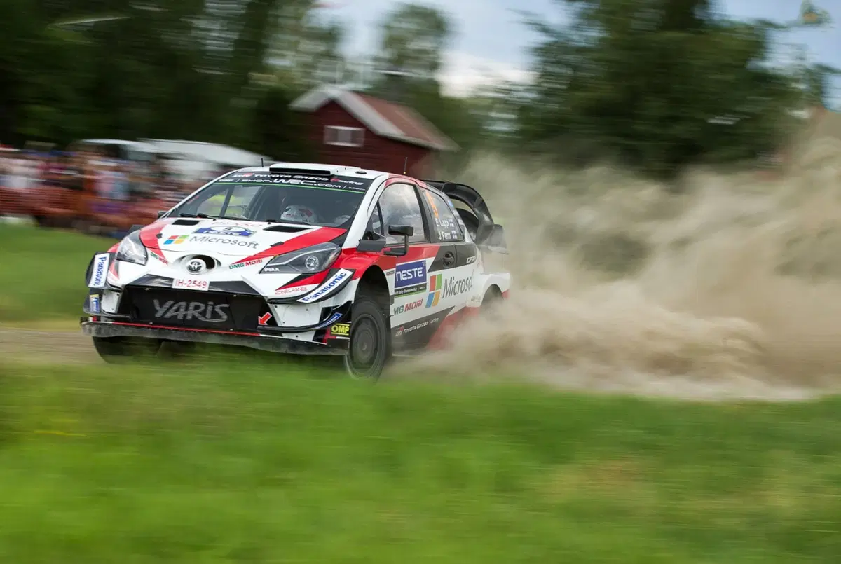 WRC18 Finlandia. Toyota e il programma Spettacolo al Rally (8)
