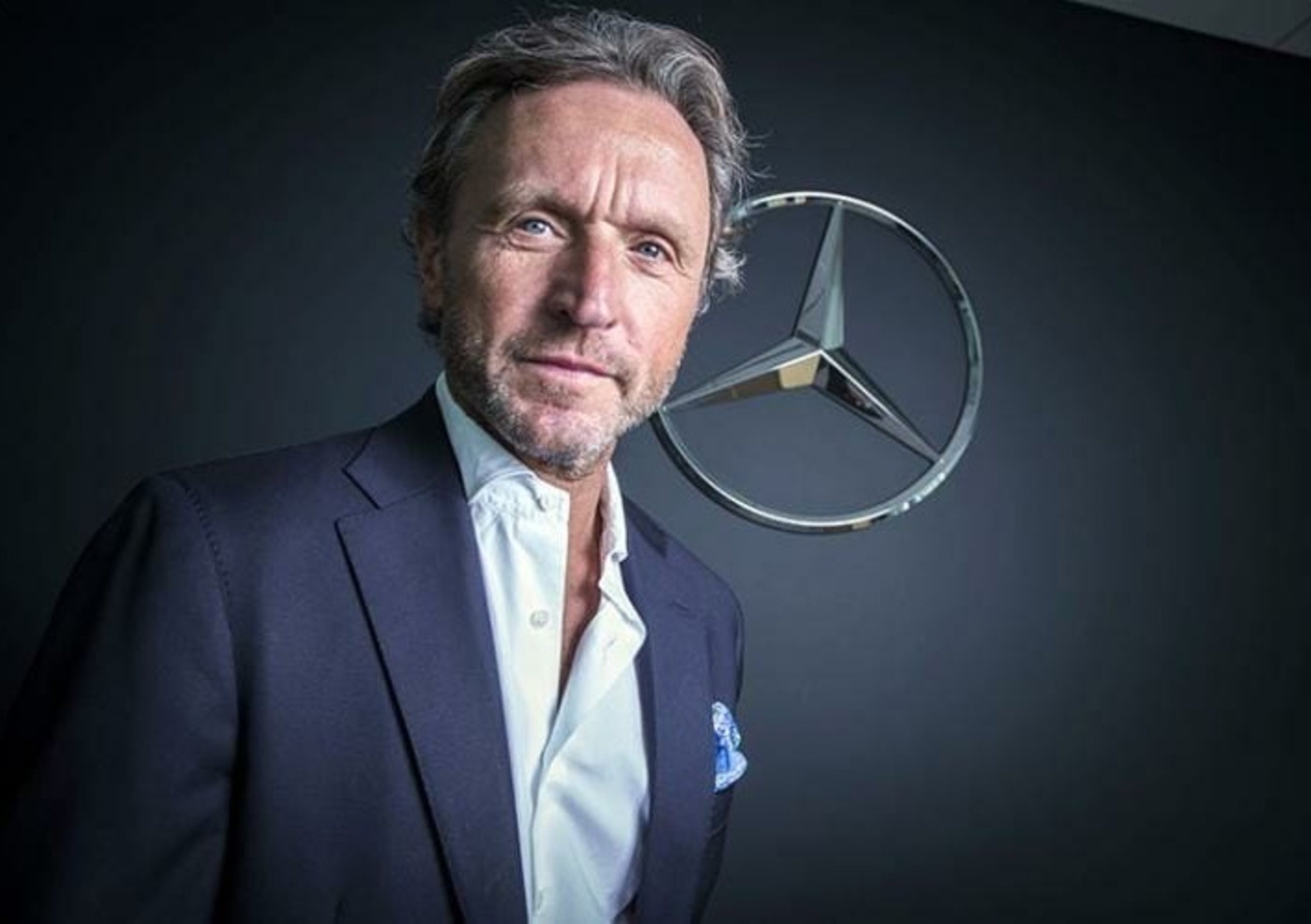 Radek Jelinek alla guida di Mercedes Italia