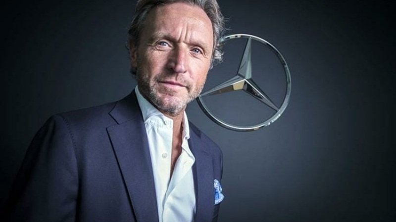 Radek Jelinek alla guida di Mercedes Italia