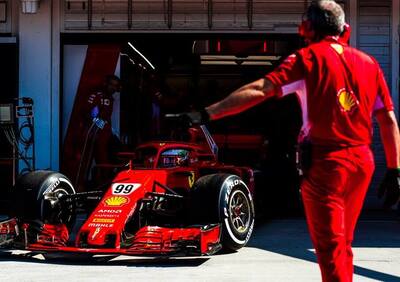 F1 2018, test Ungheria, Day 1: Giovinazzi al top