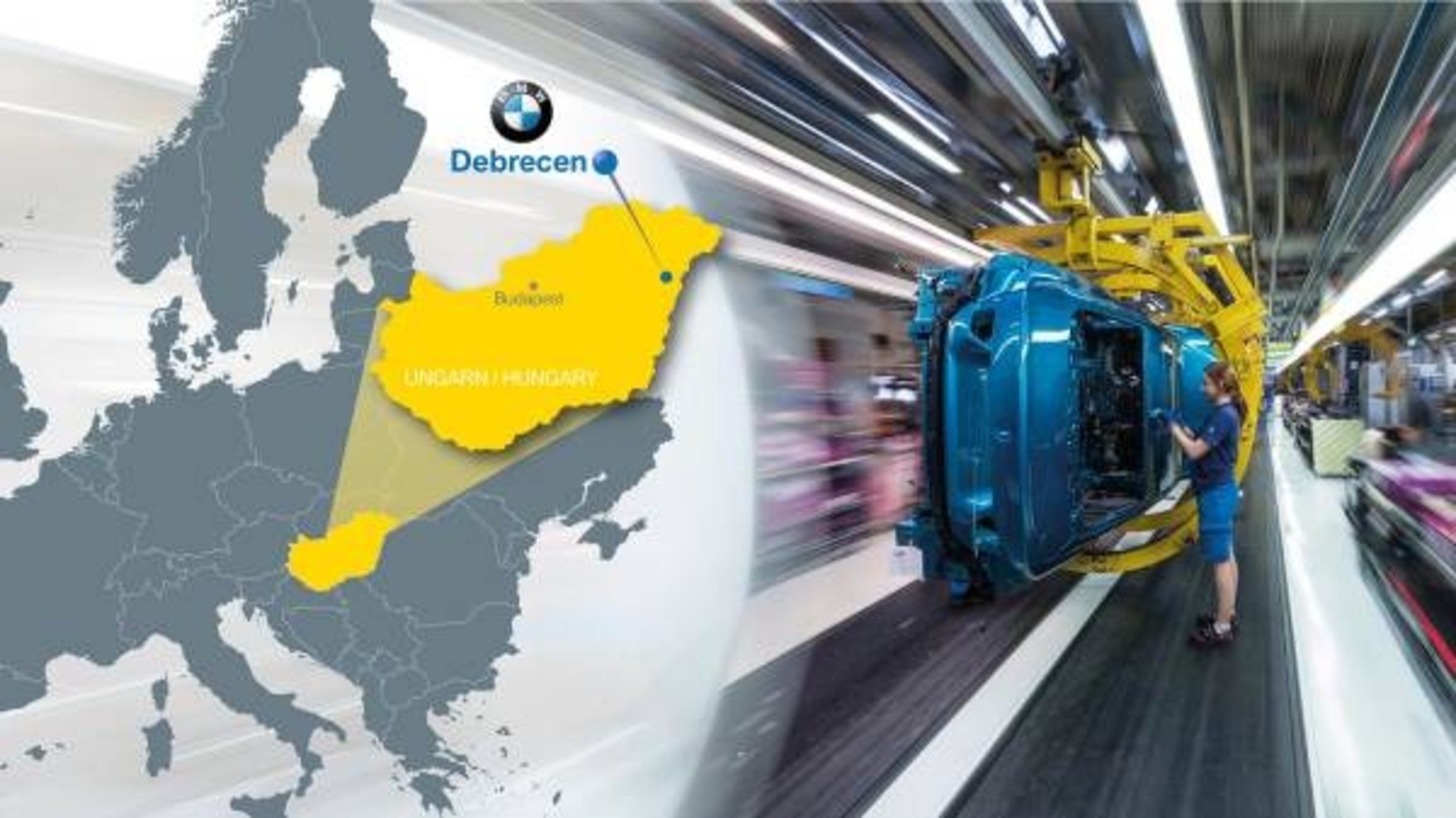 BMW espande la produzione: nuovo impianto in Ungheria
