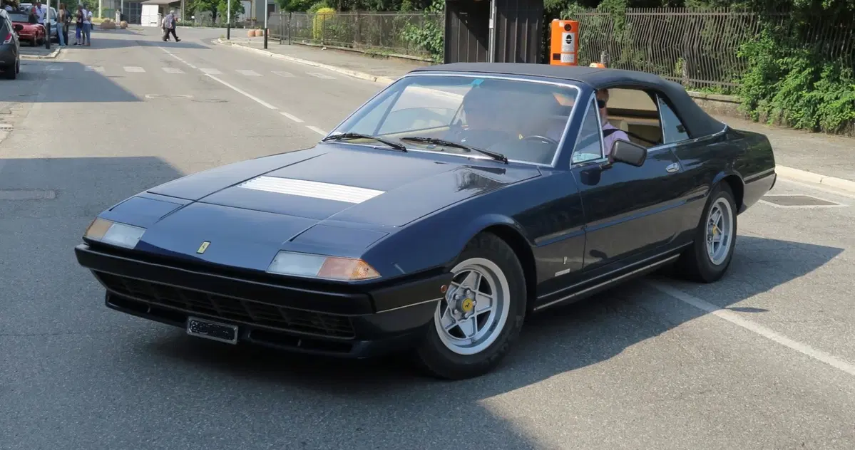 Ferrari 400i Spider, viaggio nella Bassa