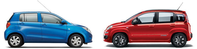 Quale comprare, Confronto: Fiat Panda 1.2 Vs Suzuki Celerio 1.0 Easy