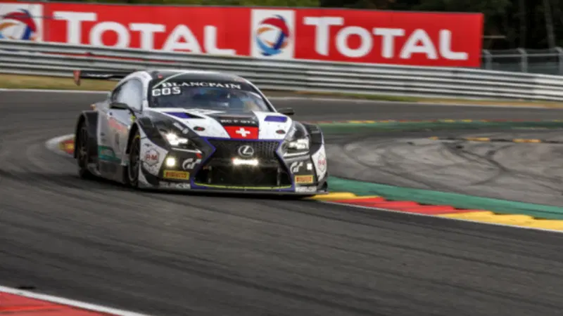 Con Lexus F alla 24 Ore di Spa Francorchamps 