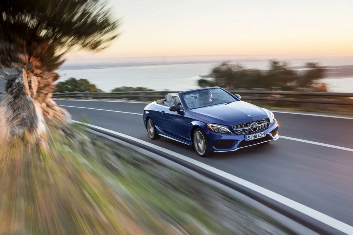 Mercedes Classe C Cabriolet, open premium