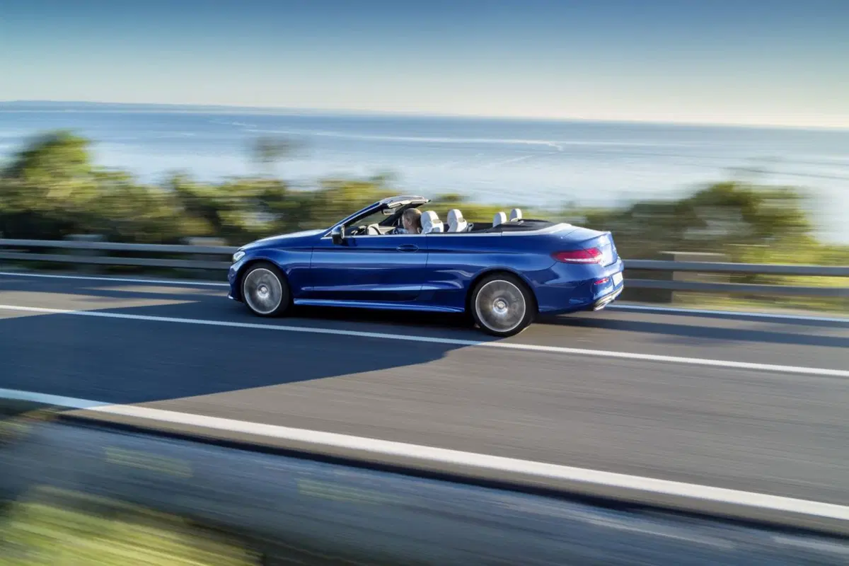 Mercedes Classe C Cabriolet, open premium (10)