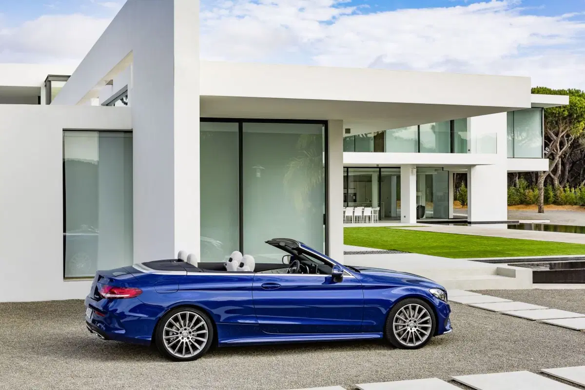 Mercedes Classe C Cabriolet, open premium (12)