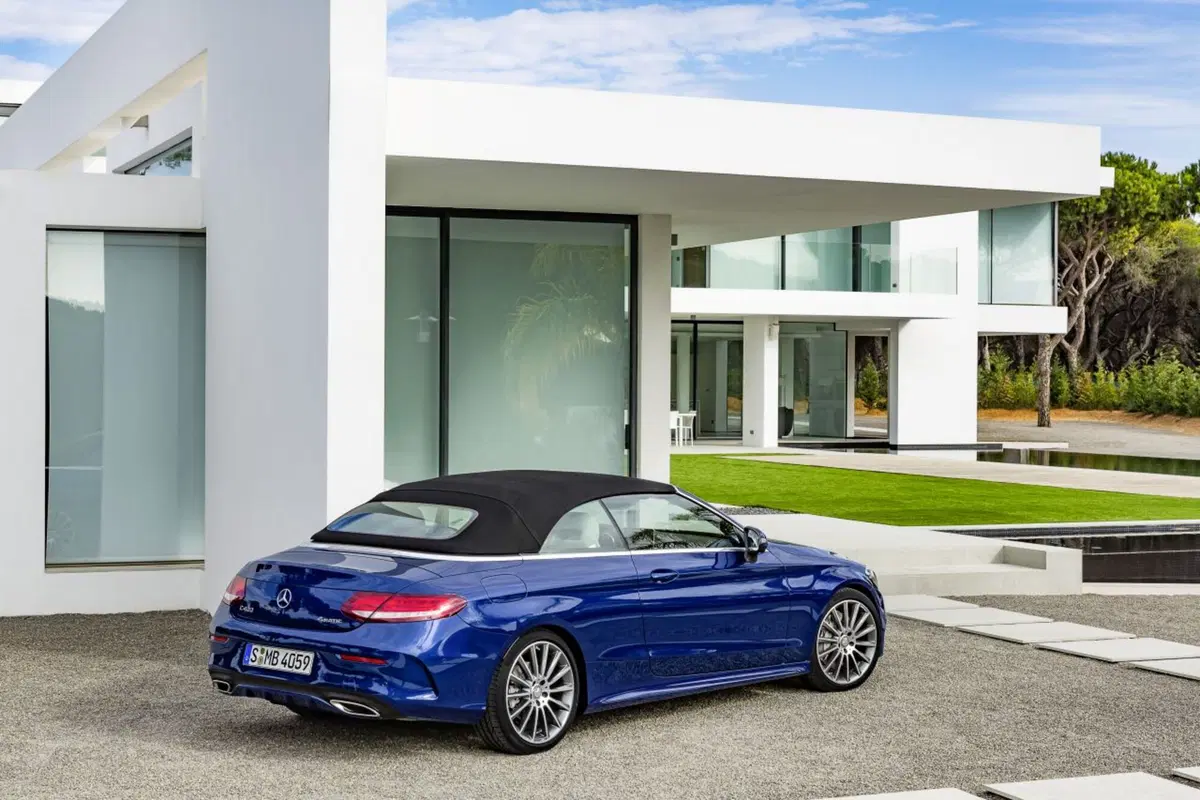 Mercedes Classe C Cabriolet, open premium (16)