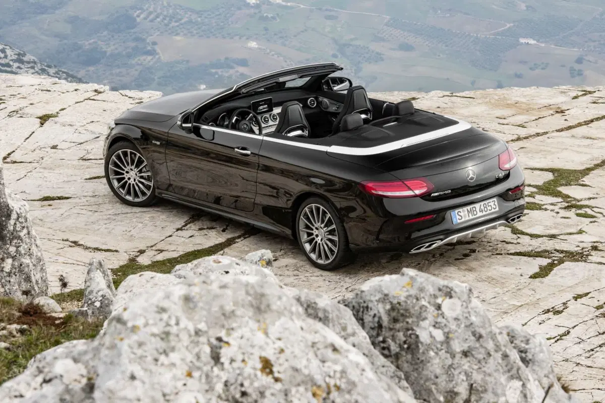 Mercedes Classe C Cabriolet, open premium (30)