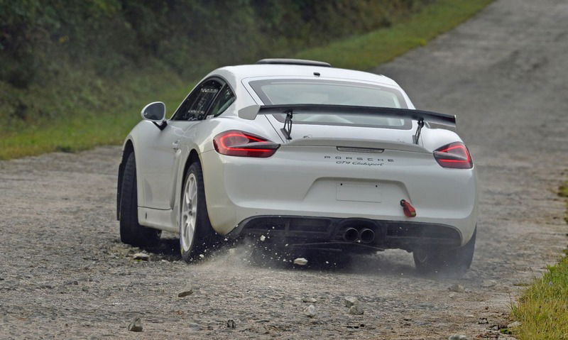 Porsche Cayman GT4 Clubsport Rally Concept, Cayman da rally