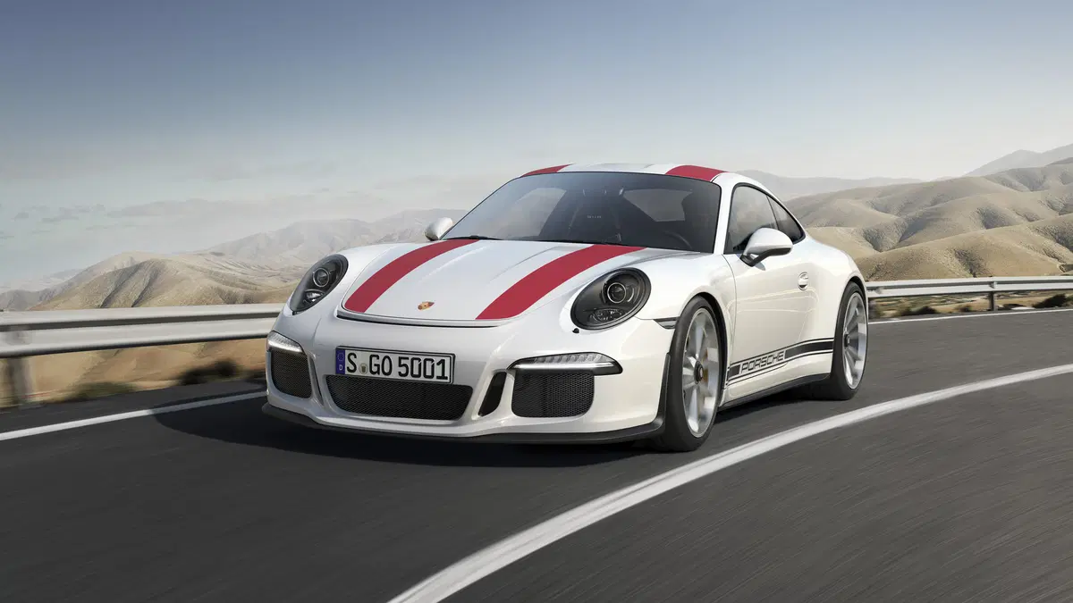 Porsche 911 R, classica sportiva