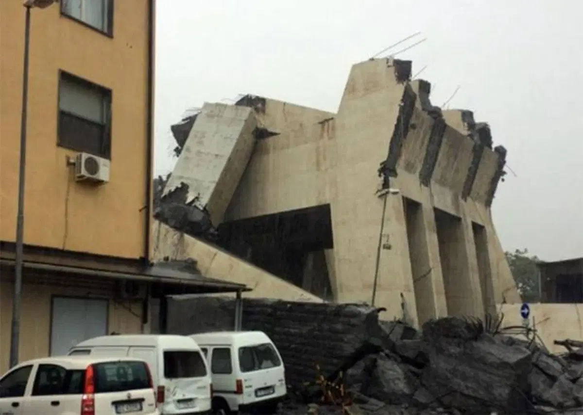 Crollo Viadotto Genova, Autostrade: il consolidamento era in corso (7)
