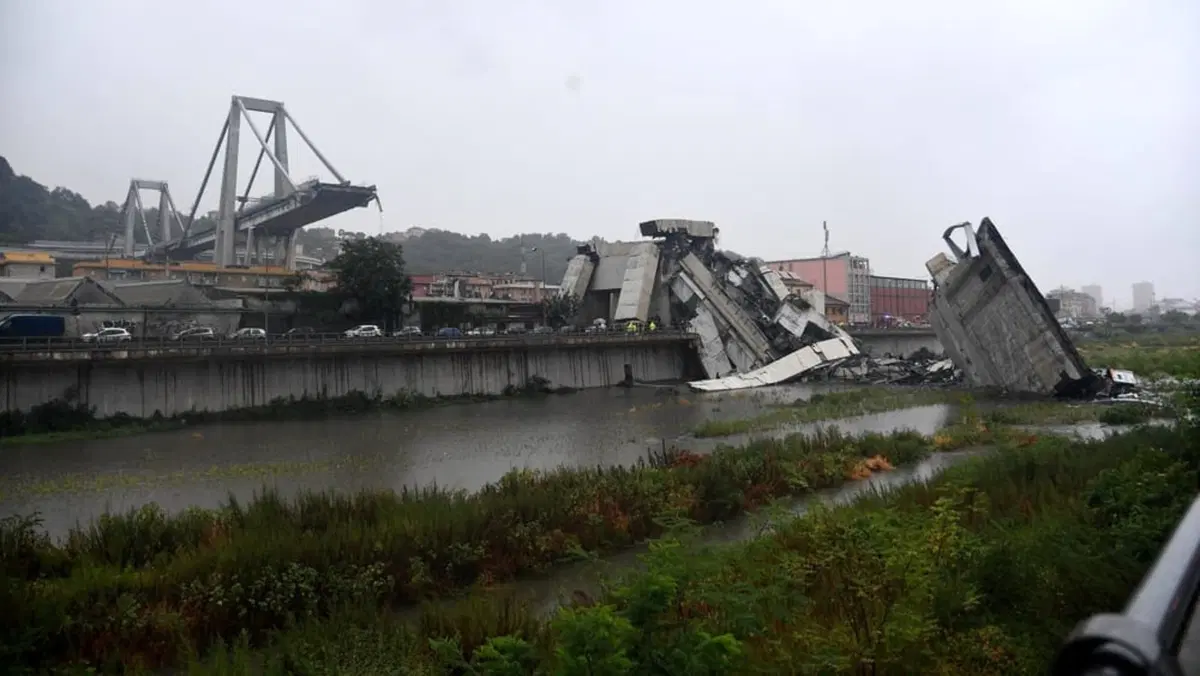 Crollo Viadotto Genova, Autostrade: il consolidamento era in corso (8)