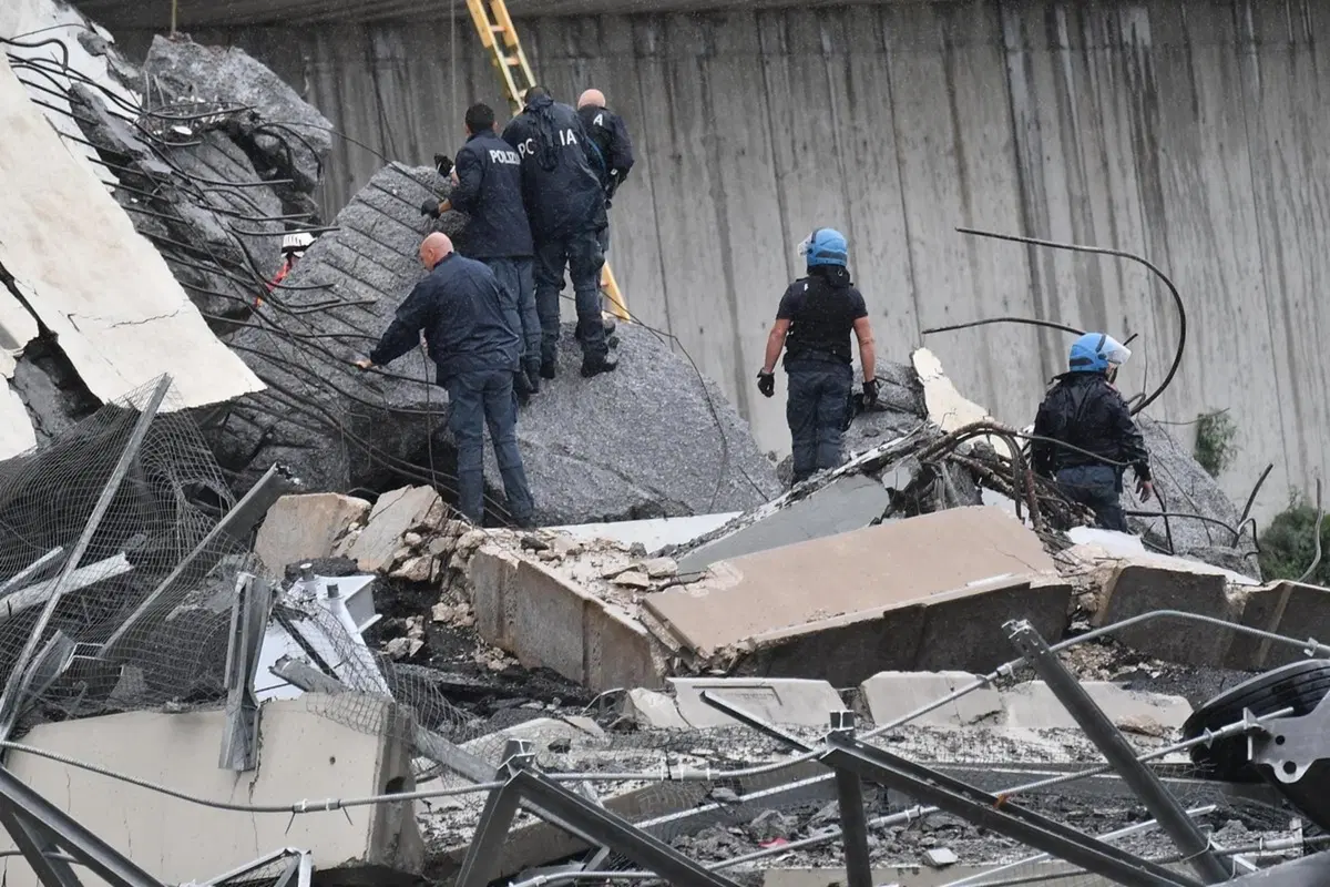 Crollo Viadotto Genova, Autostrade: il consolidamento era in corso (10)