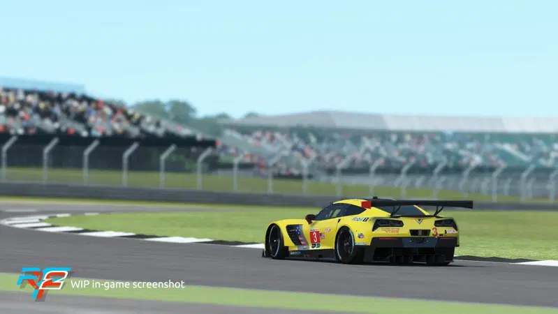rFactor 2, la prova della Corvette C7R GTE [Video]