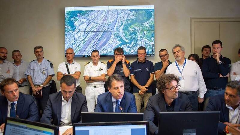 Ponte Morandi, Conte: &laquo;Revoca della concessione ad Autostrade&raquo;