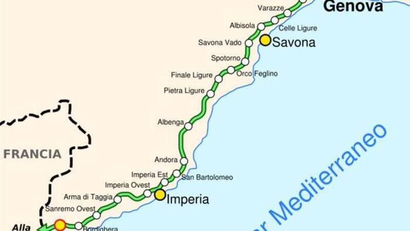 Crollo Viadotto A10 Genova: Viabilit&agrave; alternativa