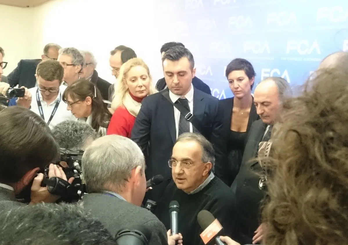 Marchionne al Salone di Ginevra: &laquo;Riportare l&rsquo;Alfa in F1, mi piacerebbe molto&raquo;