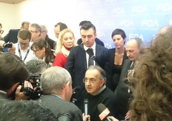 Marchionne al Salone di Ginevra: «Riportare l’Alfa in F1, mi piacerebbe molto»