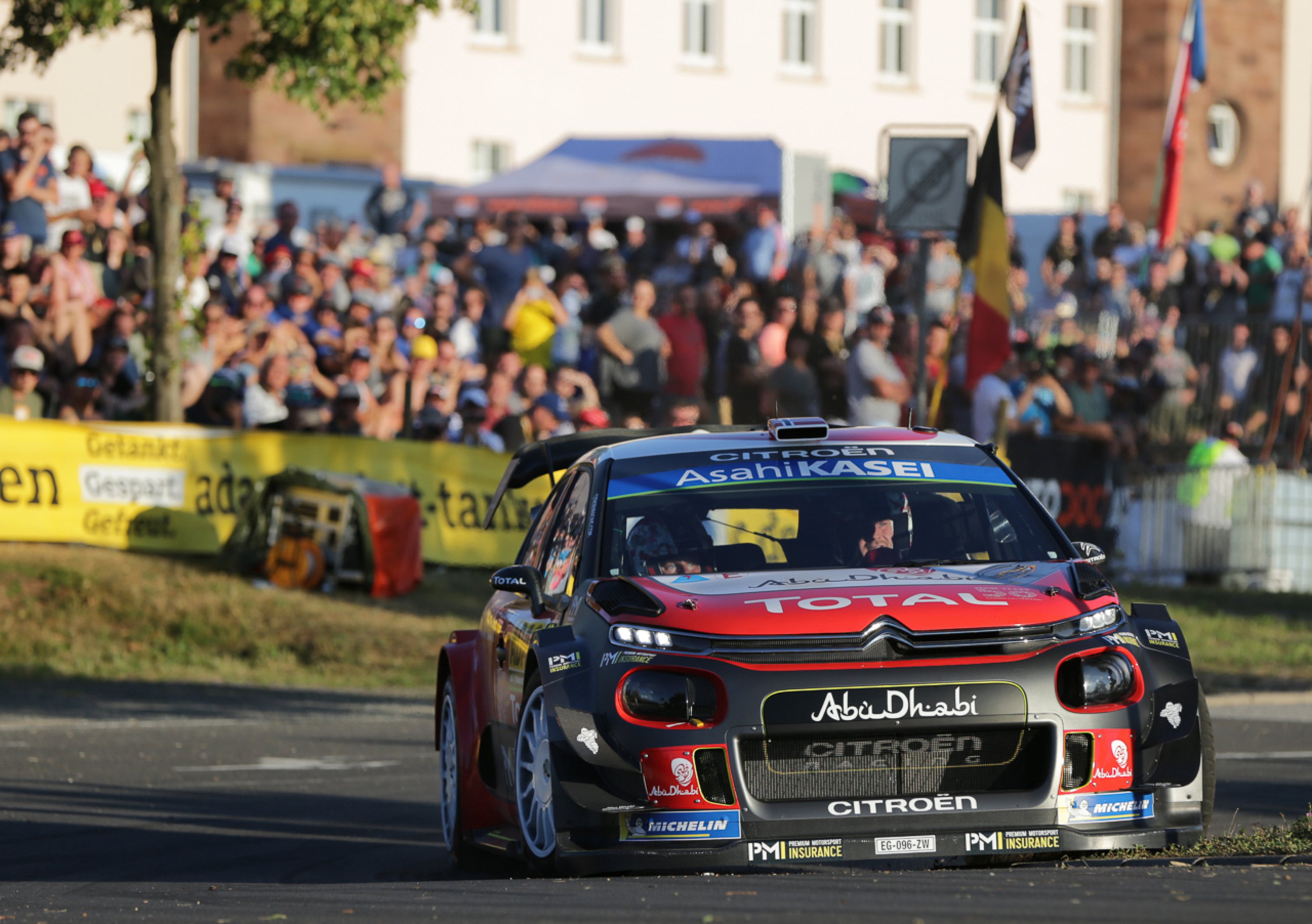 WRC 2018/Citroen. Germania 1. Un Rally da prendere con le molle. Breen 8&deg;, Ostberg 11&deg;