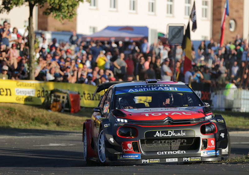 WRC 2018/Citroen. Germania 1. Un Rally da prendere con le molle. Breen 8&deg;, Ostberg 11&deg;