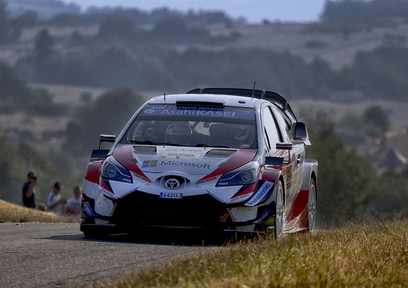 WRC18 Germania. Demolizioni controllate Tanak-Toyota