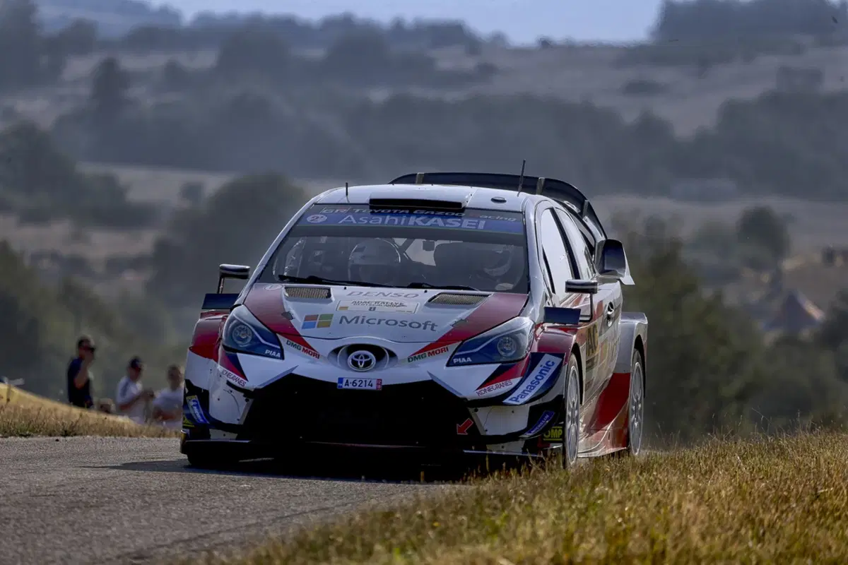 WRC18 Germania. Demolizioni controllate Tanak-Toyota (4)