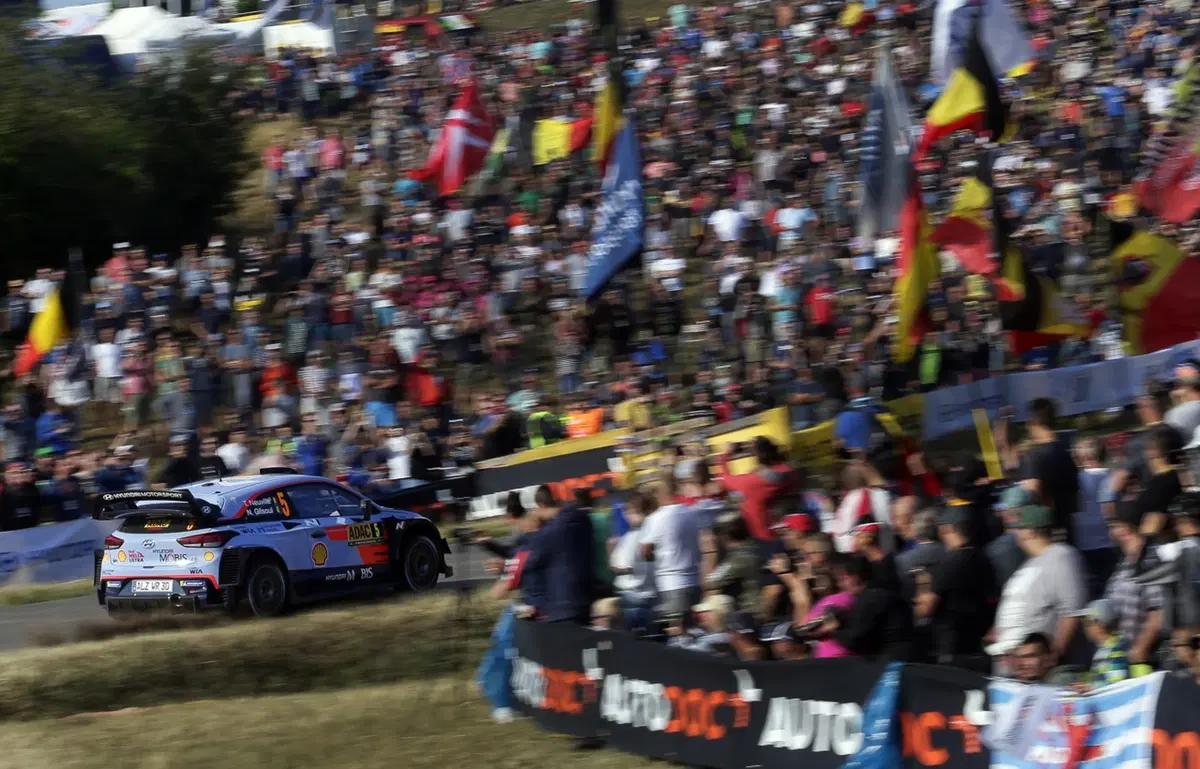 WRC18 Germania. Demolizioni controllate Tanak-Toyota (5)
