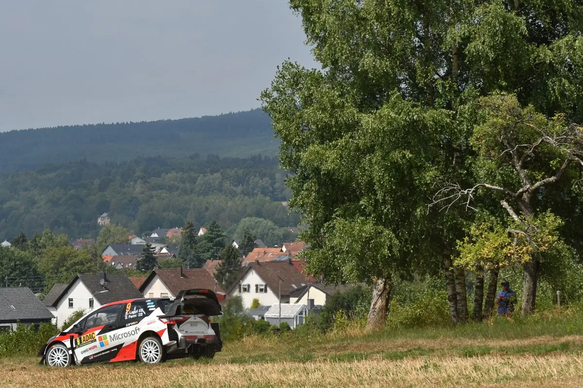 WRC18 Germania. Demolizioni controllate Tanak-Toyota (32)