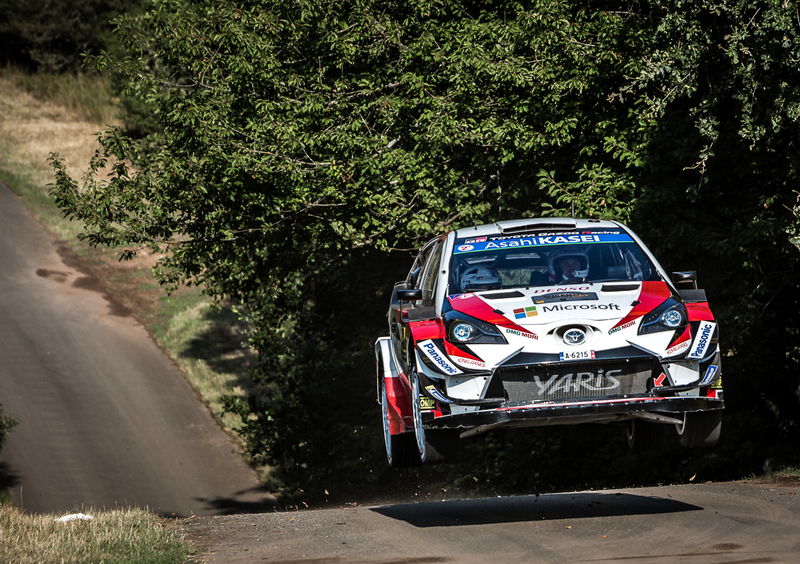 WRC18 Germania. Tanak-Toyota, sferzata micidiale al Mondiale