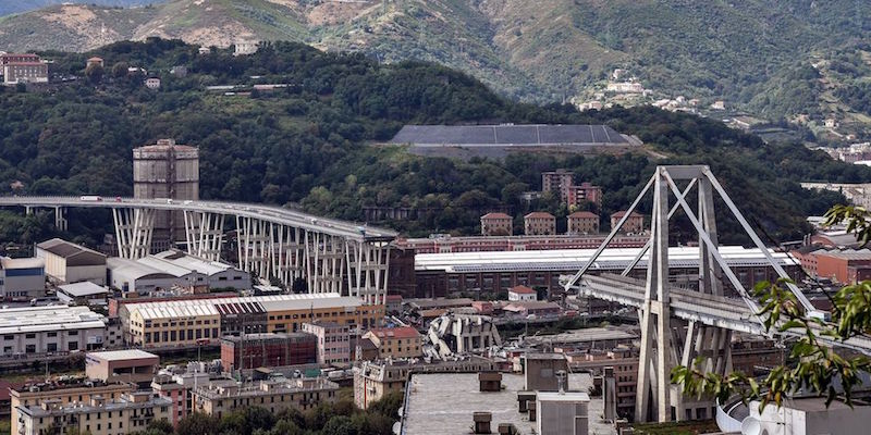 La tragedia del ponte morandi del 14 agosto 2018