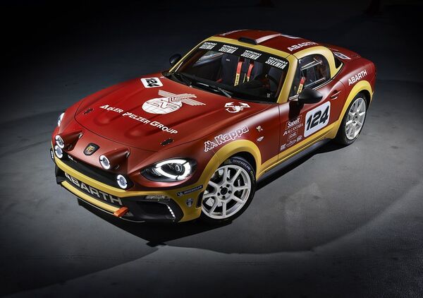 Abarth 124 rally, lo Scorpione torna alle corse su strada