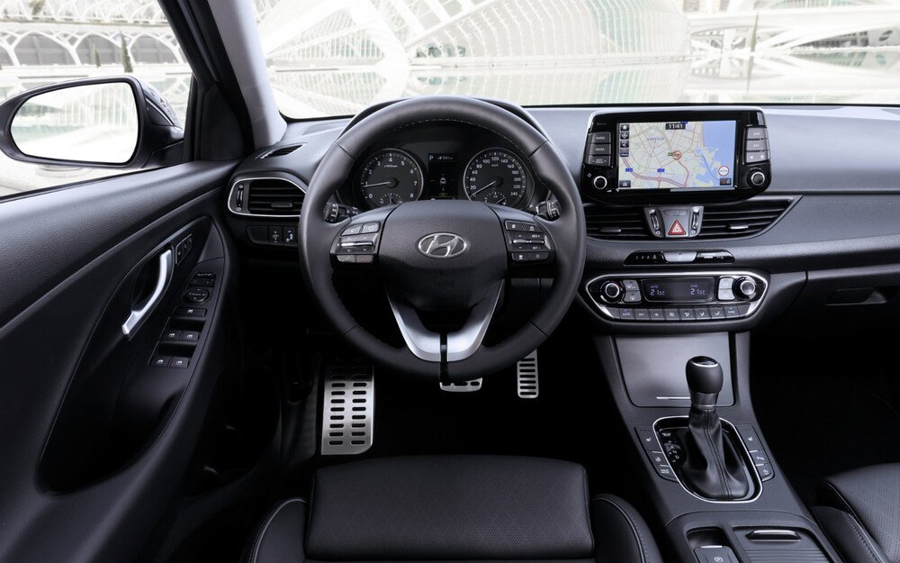 Gli interni della nuova Hyundai i30 Fastback