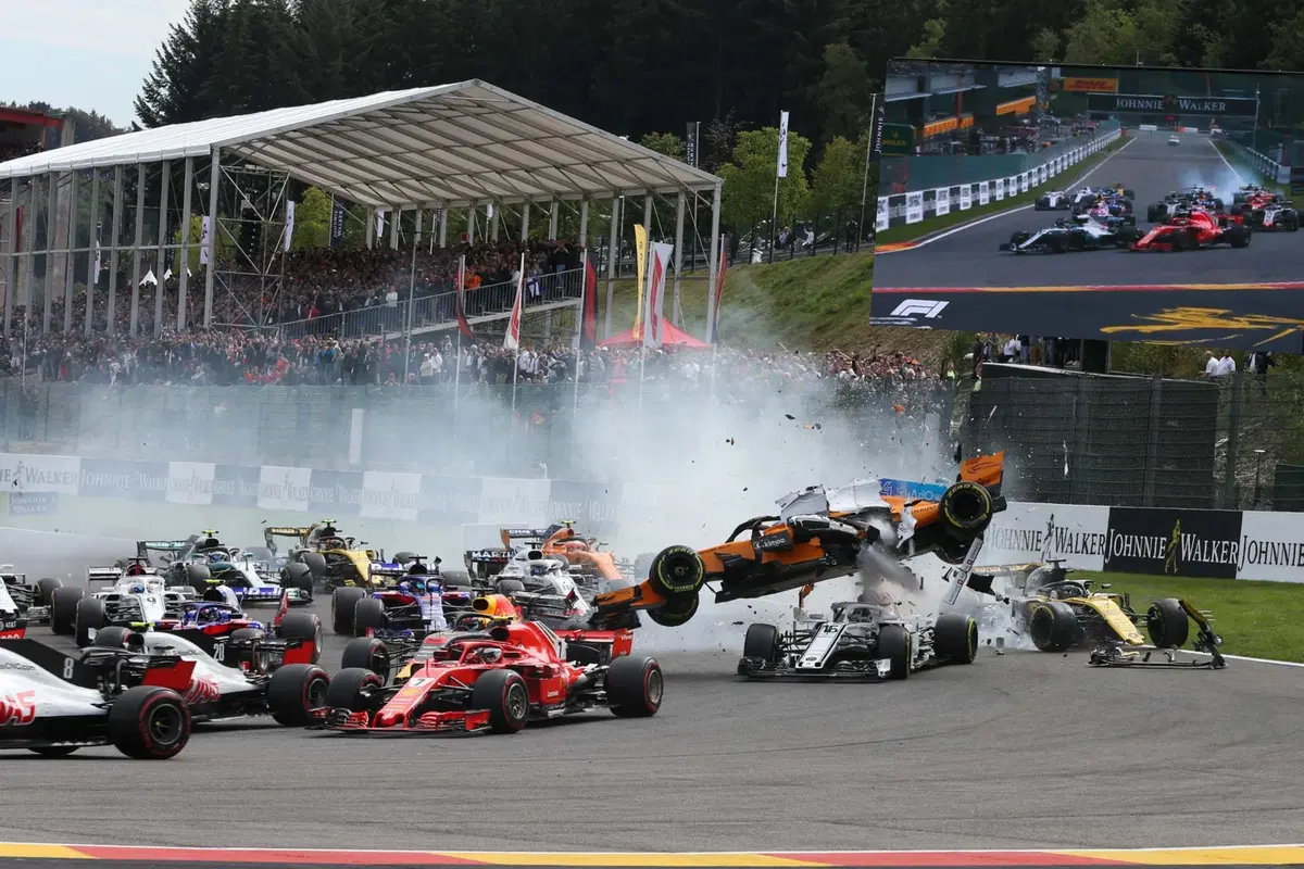 F1, GP Belgio 2018: botto al via, ecco quanto è costato (47)