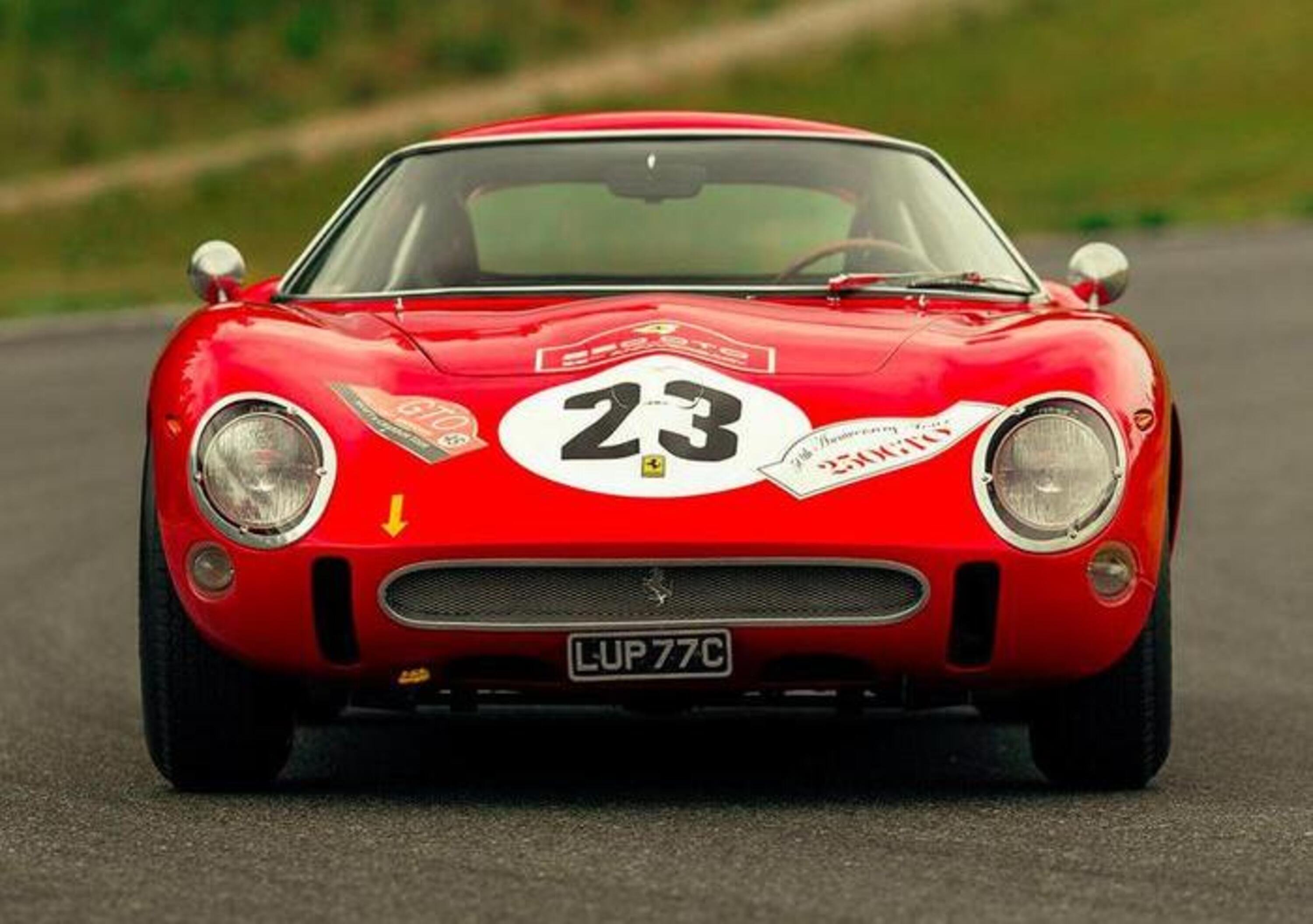 Ferrari 250 GTO, asta record a Monterey: 48 milioni di dollari