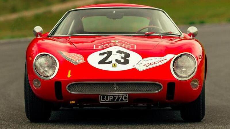 Ferrari 250 GTO, asta record a Monterey: 48 milioni di dollari