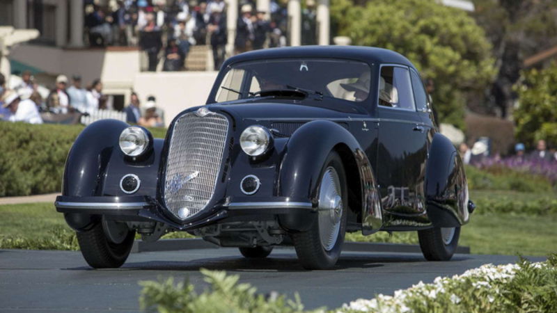 Alfa 8C 2900B Touring Best of Show a Pebble Beach