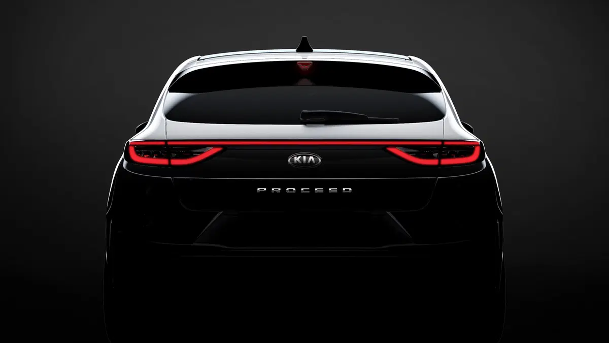 Kia Proceed, prima immagine della shooting brake