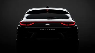 Kia Proceed, prima immagine della shooting brake