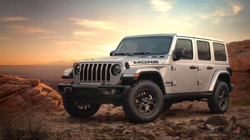 Jeep Wrangler Moab Edition, vocazione off-road