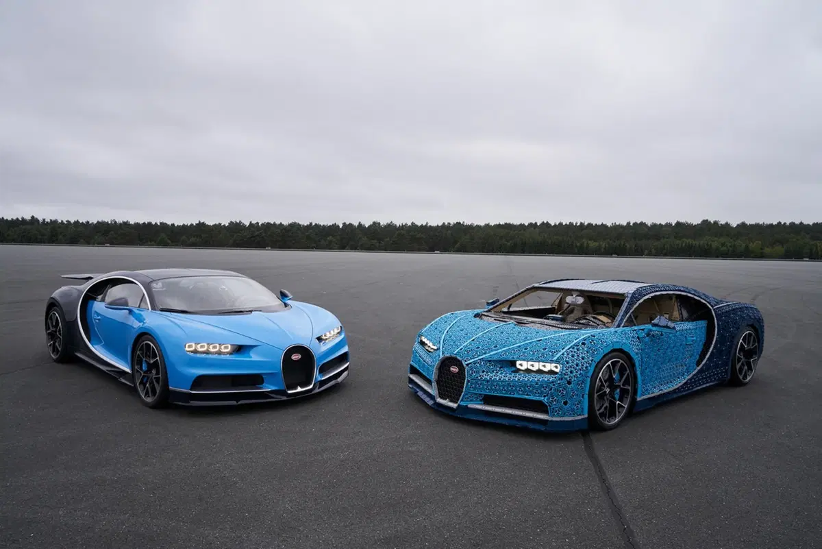 Lego: una Bugatti Chiron in scala 1:1 [Video] (4)