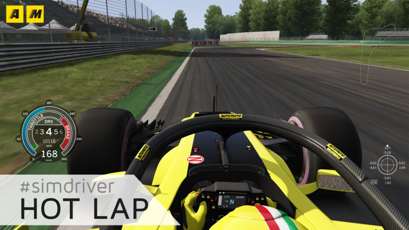 F1, GP Italia 2018: un giro a Monza sul simulatore Assetto Corsa e su F1 2018  [Video]