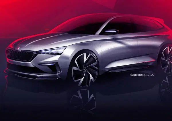 Skoda Vision RS, debutto al Salone di Parigi 2018