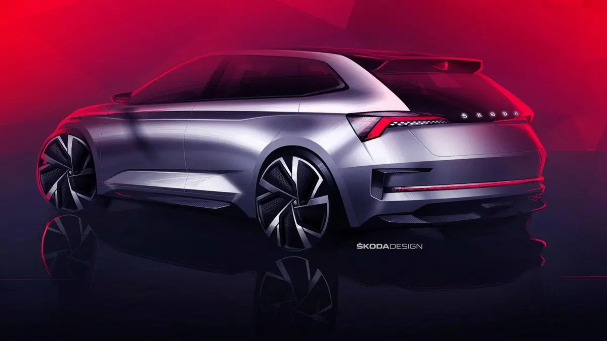 Skoda Vision RS, debutto al Salone di Parigi 2018 (2)