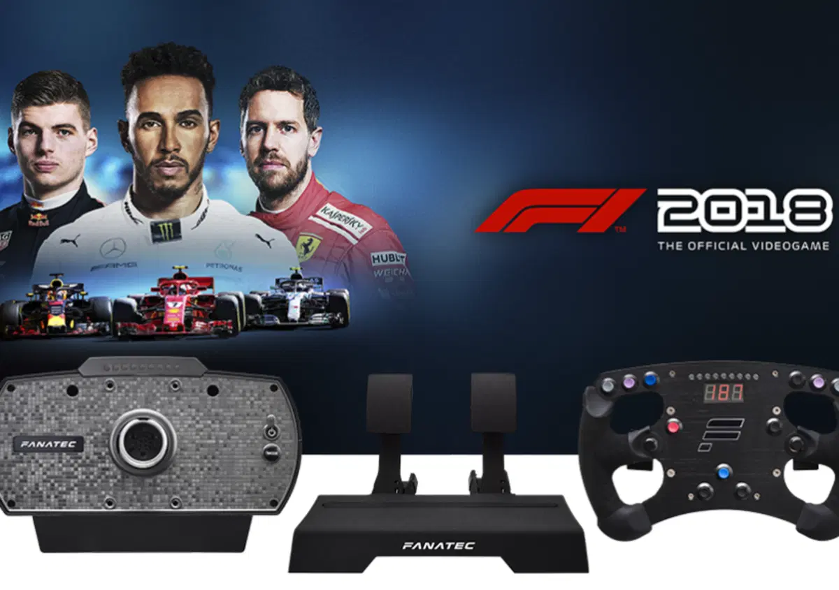 Fanatec e F1 2018, tre bundles per la massima esperienza di guida